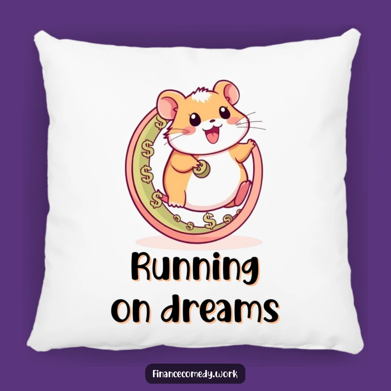 Funny Hamster Pillow: Snuggle Up with This Hilarious Energy Source