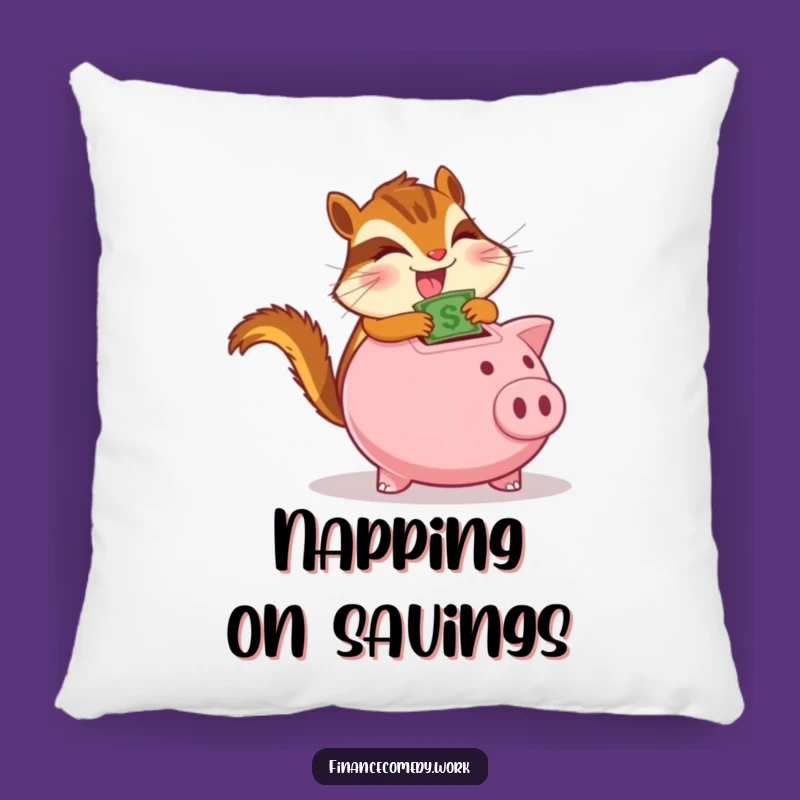 Funny Chipmunk Pillow: Snuggle Up with This Hilarious Saving Sidekick