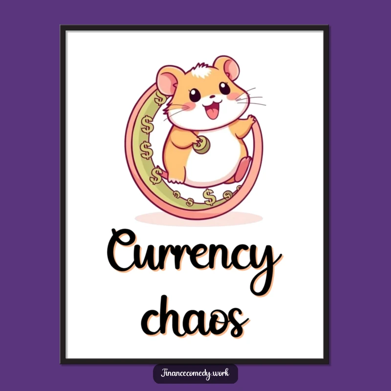 Funny Hamster Digital Art: Instant Funny Energy for Your Walls