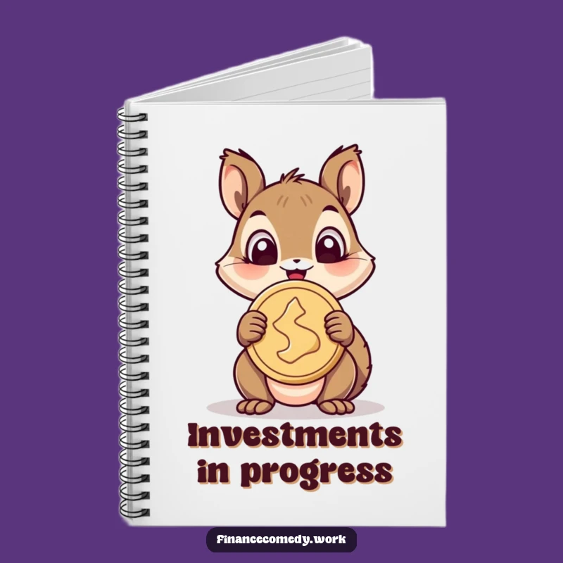 Funny Squirrel Notebook: Jot Down Your Funny Ideas with This Cheerful Squirrel