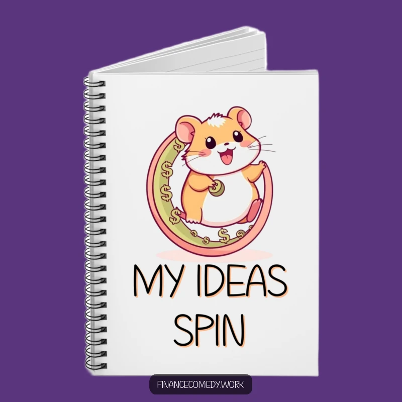 Funny Hamster Notebook: Jot Down Funny Plans with This Energetic Friend