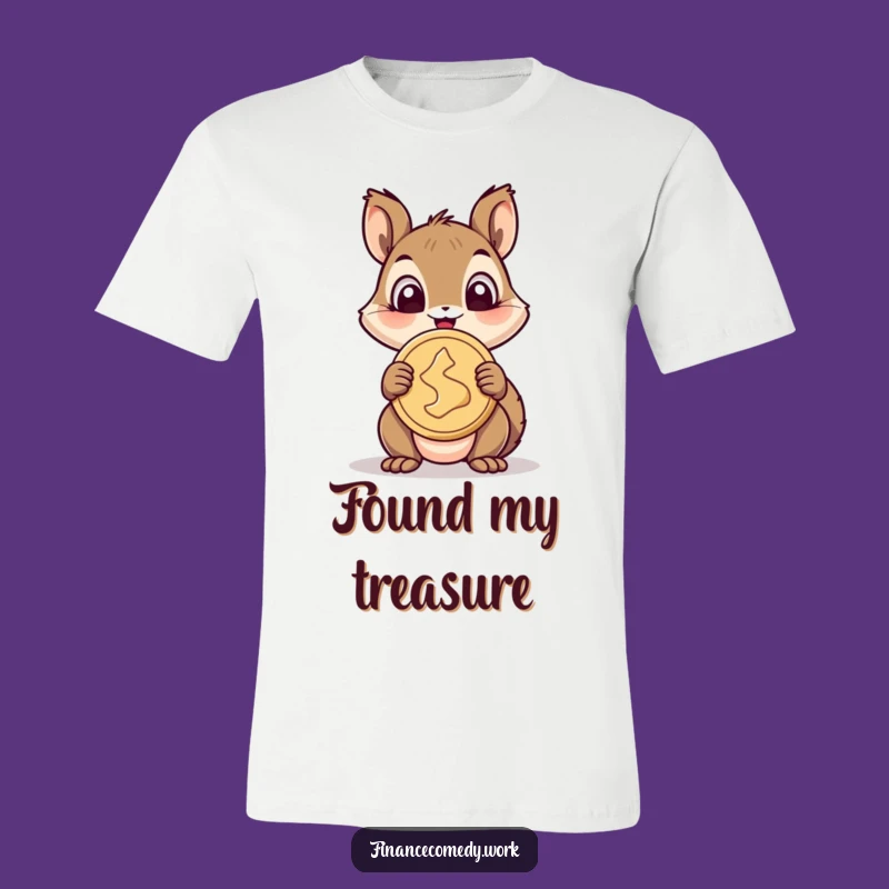 Funny Squirrel T-Shirt: Wear Your Funny Delight and Love for Big Coins