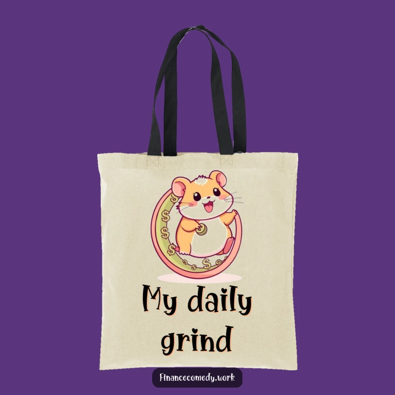 Funny Hamster Wheel Tote Bag: Carry Your Funny Momentum in Style